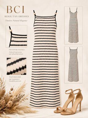 1.STATE New Ivory Sleeveless Beaded-Strap Maxi Dress Size 8 NWT